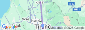 Tour route map