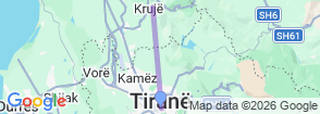Tour route map