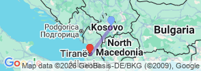 Tour route map