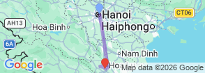 Tour route map