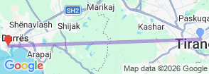 Tour route map
