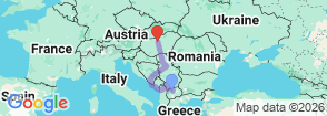 Tour route map