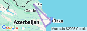 Tour route map