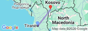 Tour route map
