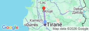 Tour route map