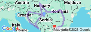 Tour route map