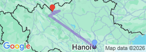 Tour route map