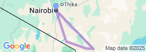 Tour route map