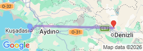 Tour route map