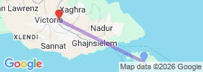 Tour route map
