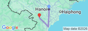 Tour route map