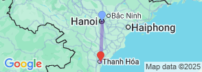 Tour route map