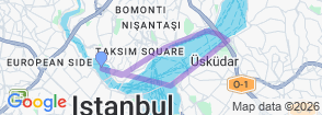 Tour route map