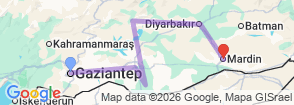 Tour route map