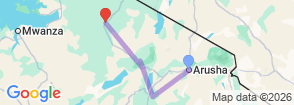 Tour route map