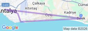 Tour route map
