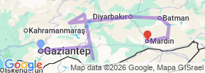 Tour route map
