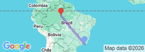 Tour route map