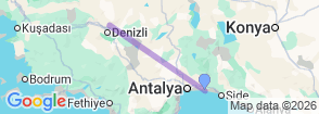 Tour route map