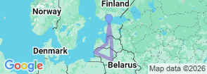 Tour route map