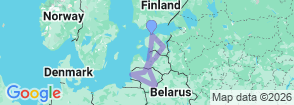 Tour route map