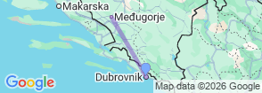 Tour route map