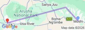 Tour route map