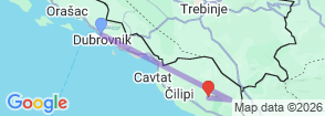 Tour route map