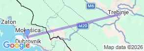 Tour route map
