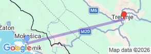 Tour route map
