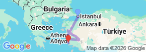 Tour route map
