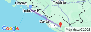 Tour route map