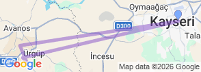 Tour route map