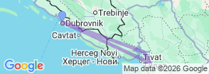 Tour route map
