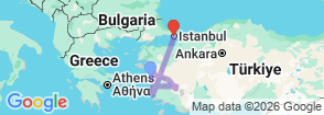 Tour route map