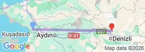 Tour route map
