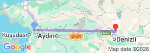 Tour route map