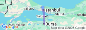 Tour route map