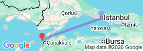 Tour route map