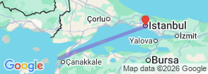 Tour route map
