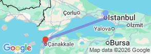 Tour route map