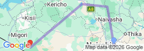 Tour route map