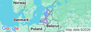 Tour route map
