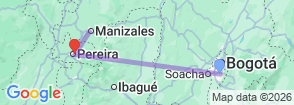 Tour route map