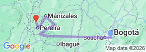 Tour route map
