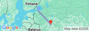 Tour route map