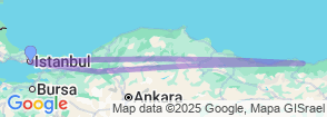 Tour route map
