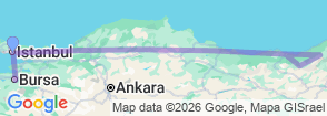 Tour route map