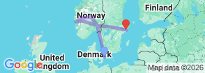 Tour route map