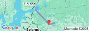 Tour route map